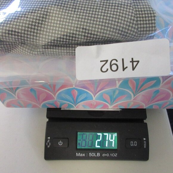 Plaid Gray Women's Skirt - Picture 10 of 10